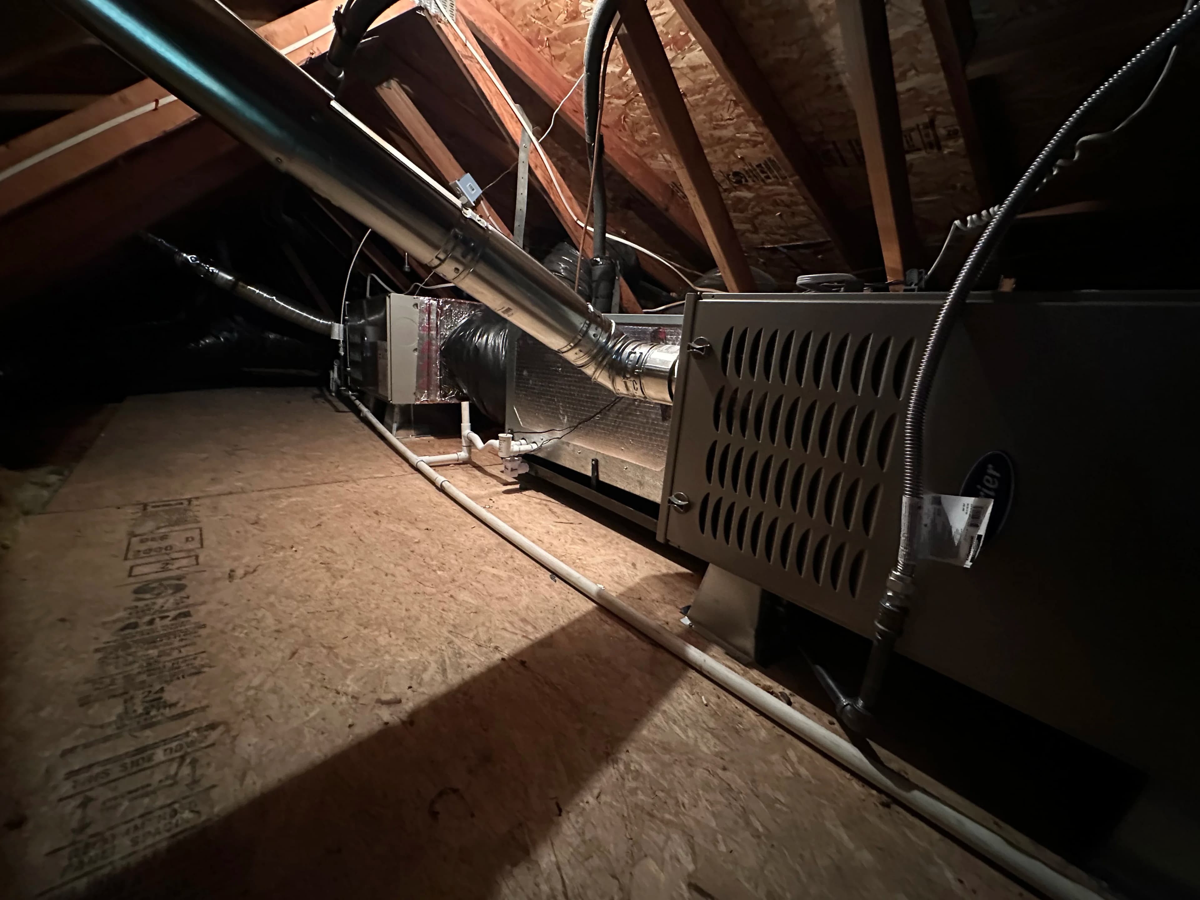 Mini split installation 4