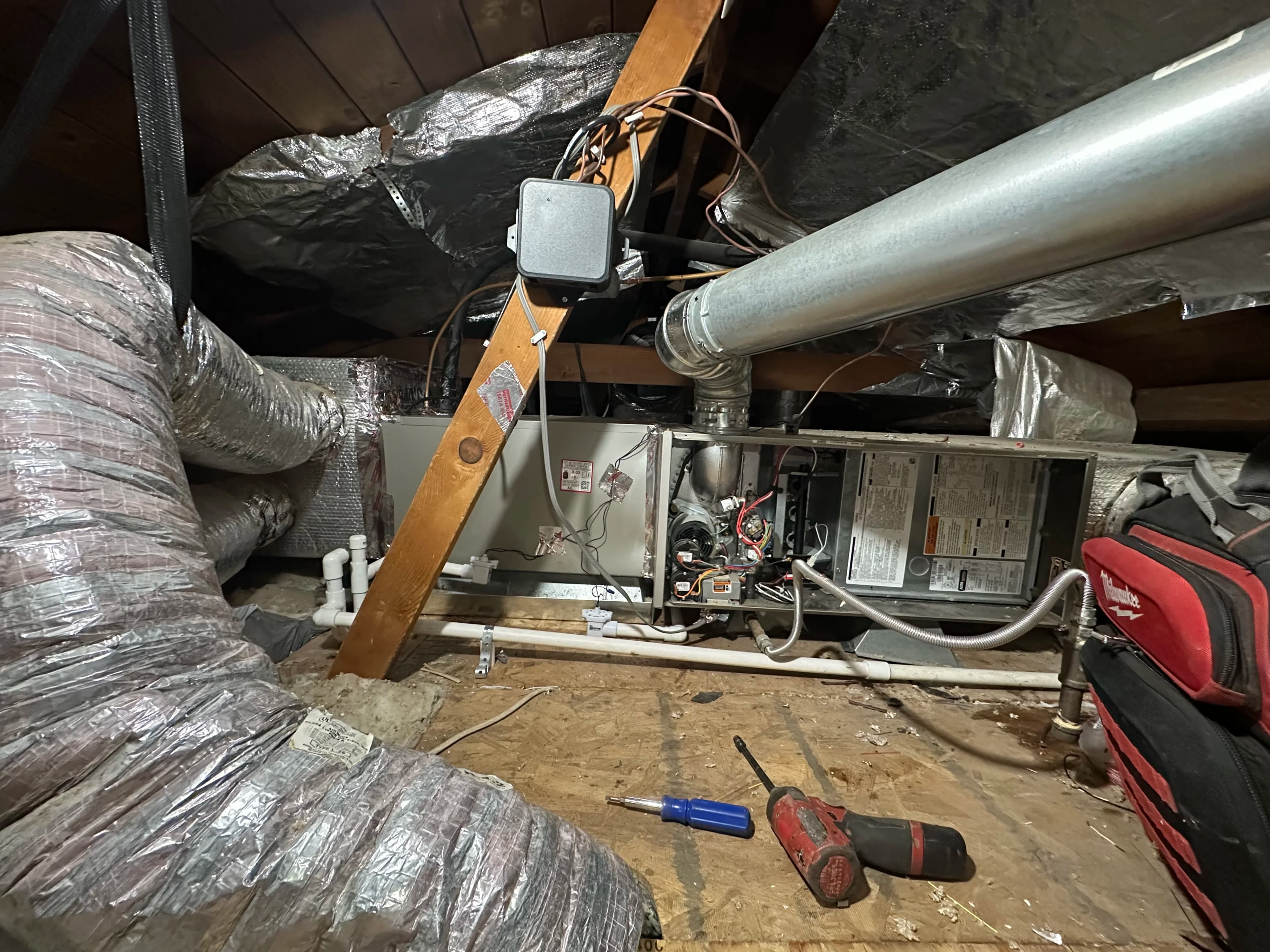 Mini split installation 5
