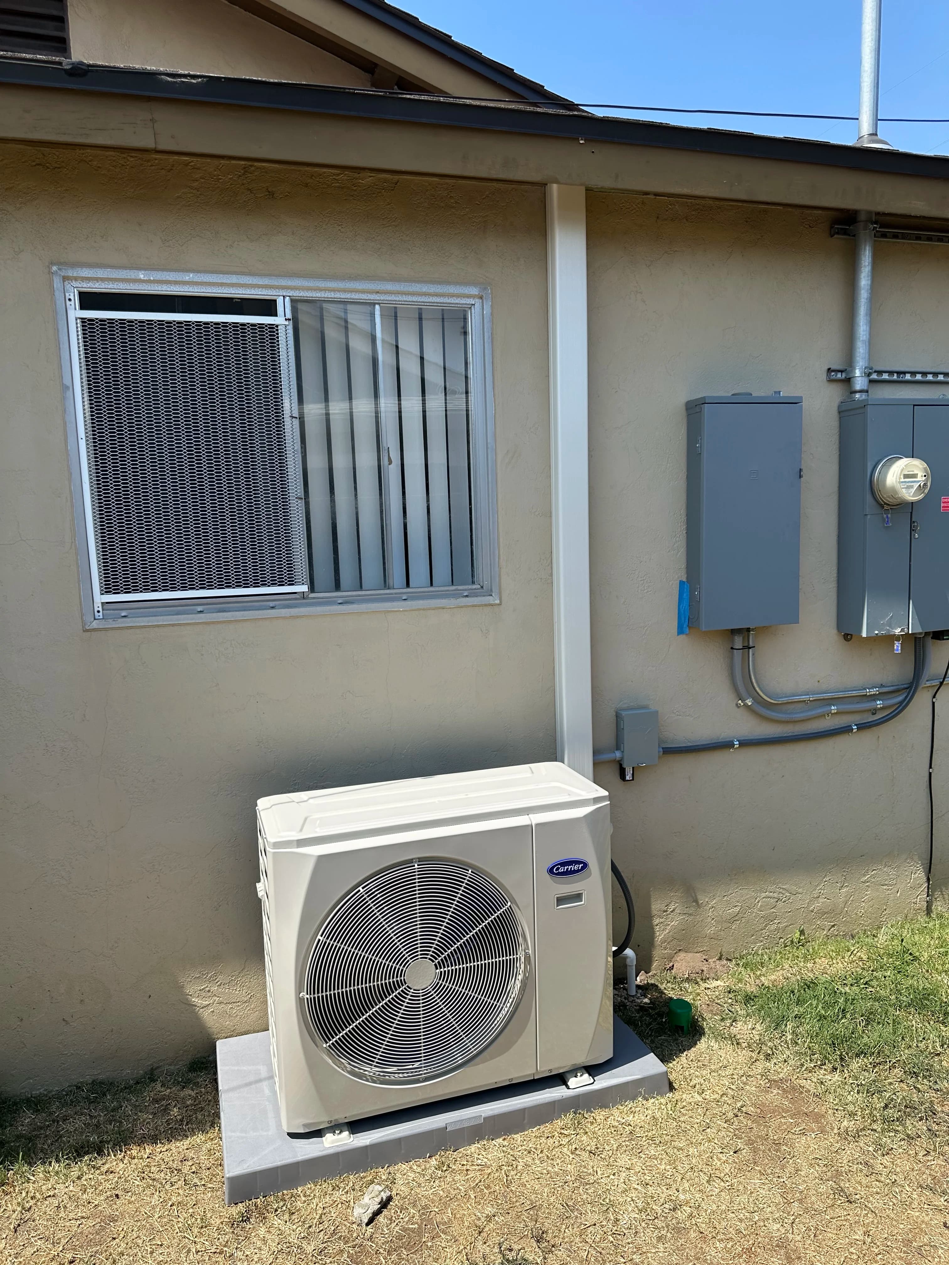 Mini split installation 9