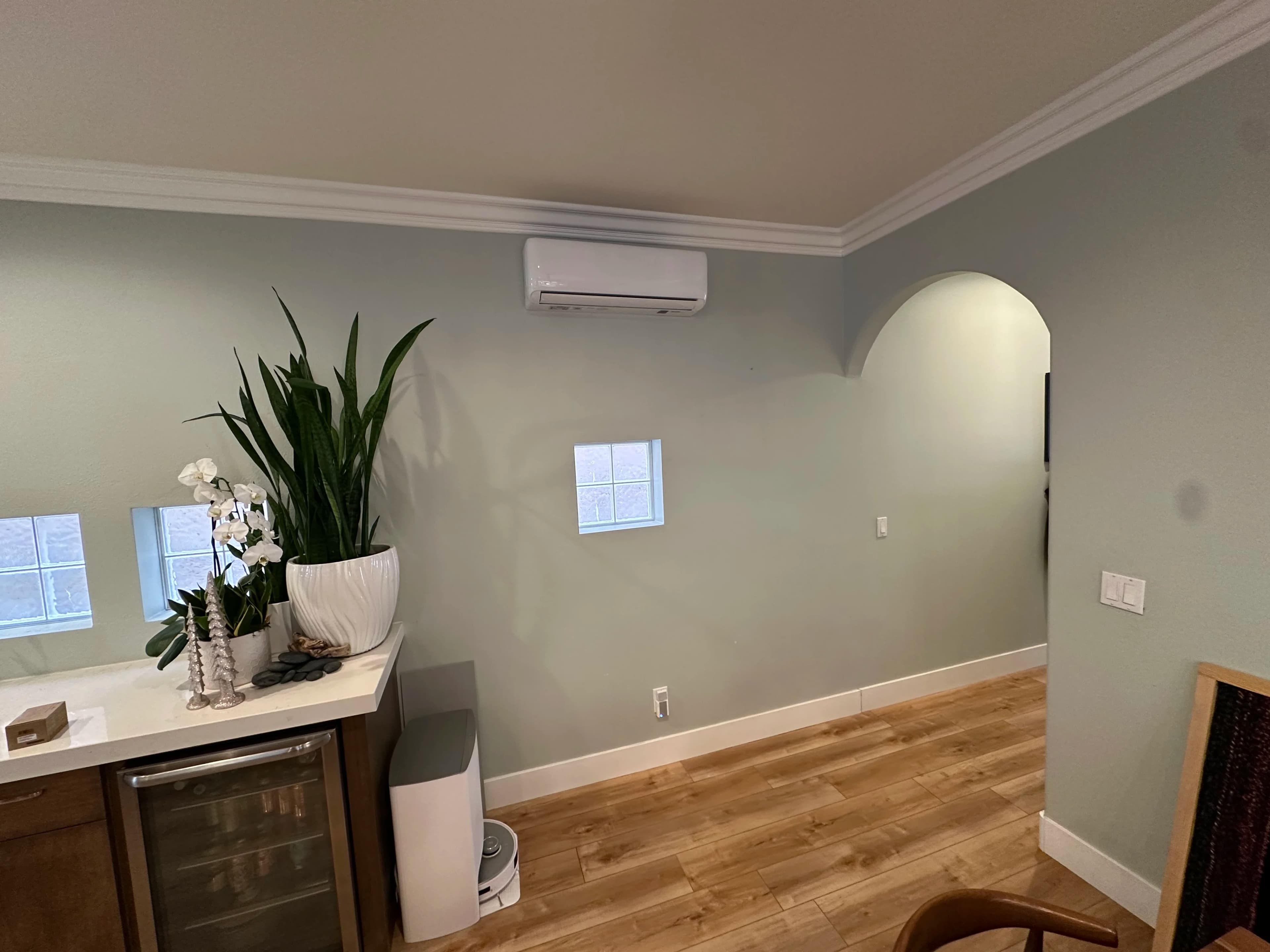 Mini split installation 1